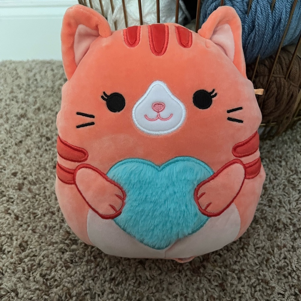 8-inch Squishmallows Orange Plush Toy